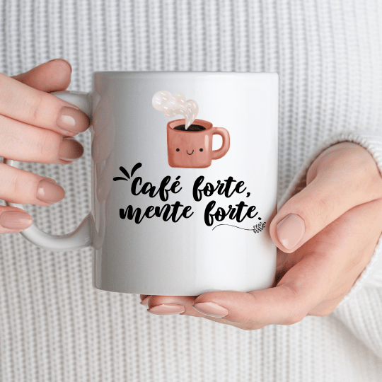 Mockup caneca de café minimalista preto e branco instagram post (1)